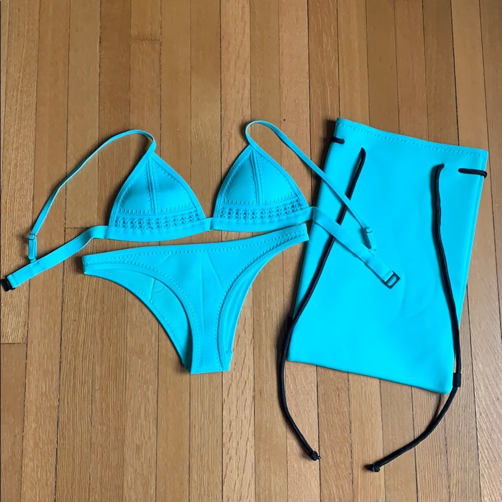 triangl swimsuit